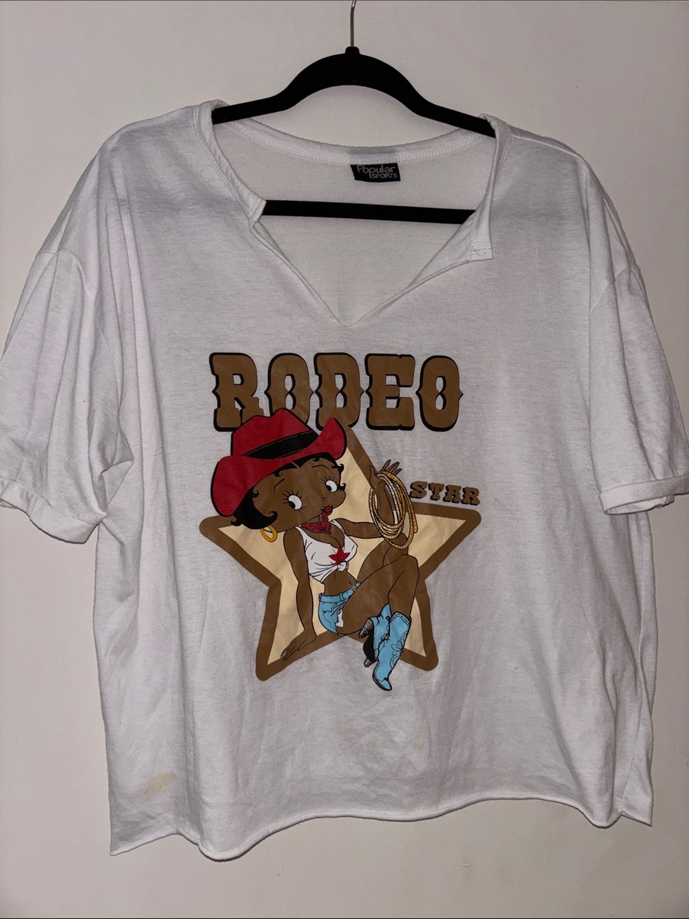 Rodeo Star Graphic Tee - White